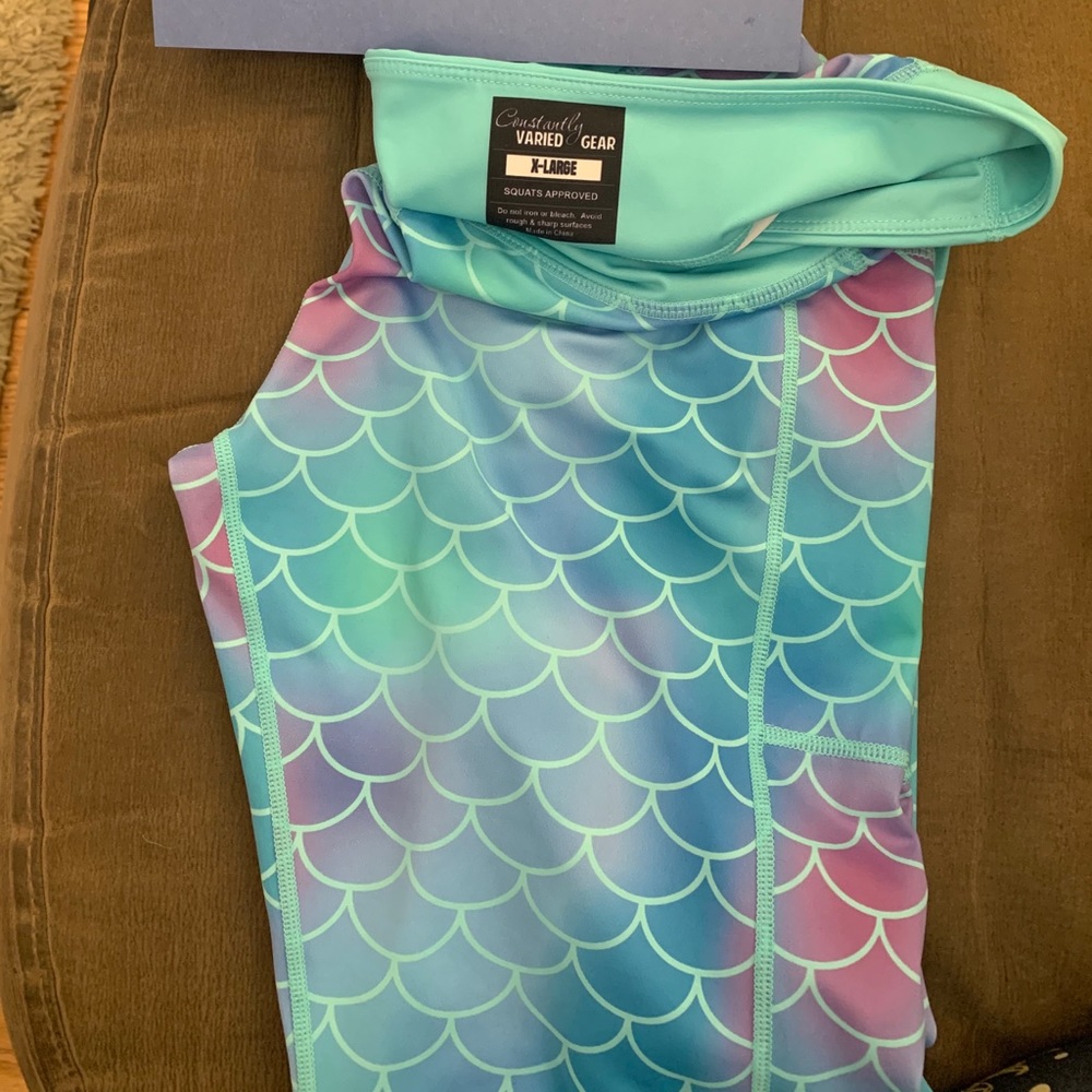 CVG mermaid full length leggings